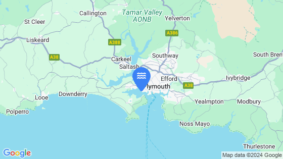 Map showing the location of PLYMOUTH (DEVONPORT)