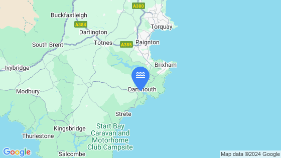 Map showing the location of DARTMOUTH