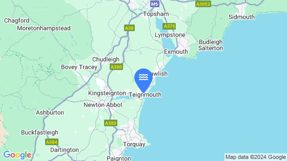 Map showing the location of Teignmouth (New Quay)