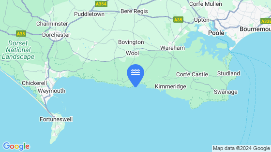 Map showing the location of Mupe Bay