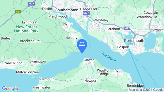 Map showing the location of Stansore Point