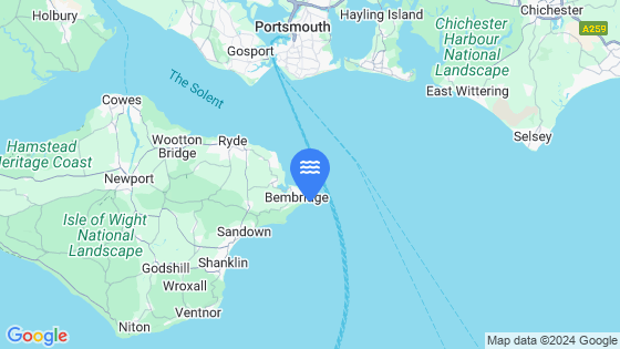 Map showing the location of Foreland (Lifeboat Slip)