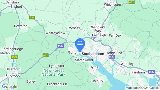 Map showing the location of Redbridge