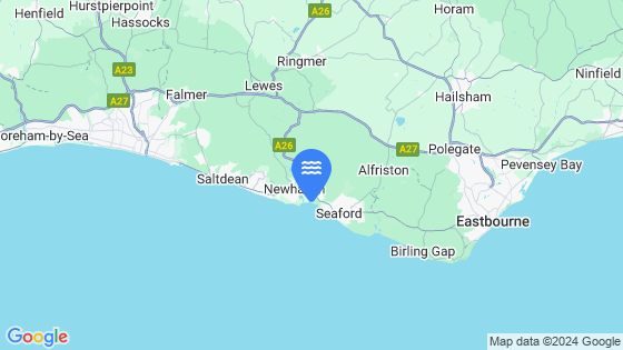 Map showing the location of NEWHAVEN