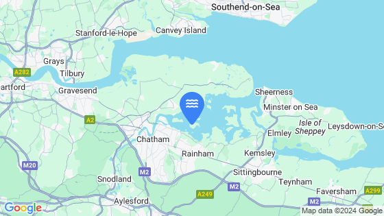 Map showing the location of Darnett Ness