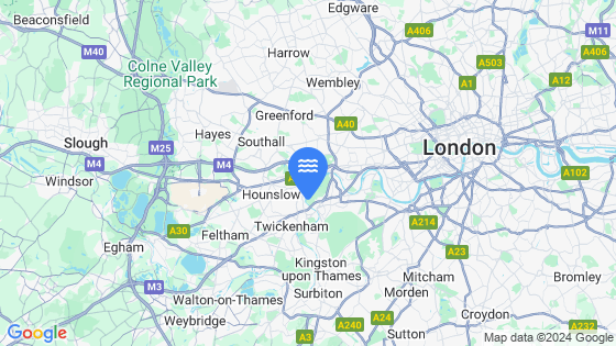 Map showing the location of Richmond Lock