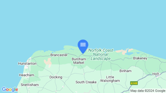 Map showing the location of Burnham (Overy Staithe)