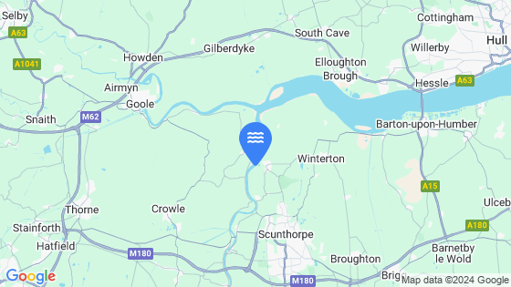 Map showing the location of Burton Stather