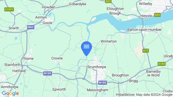 Map showing the location of FLIXBOROUGH WHARF