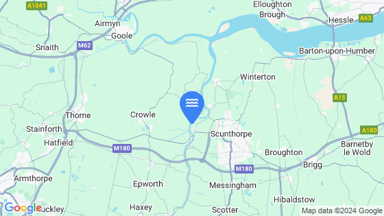 Map showing the location of Keadby