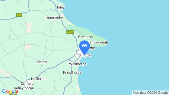 Map showing the location of Bridlington