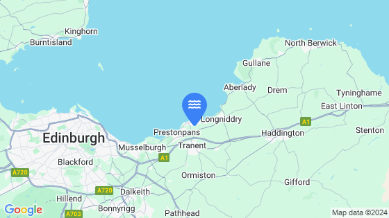 Map showing the location of Cockenzie