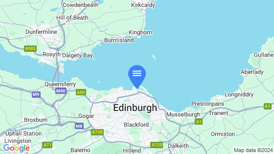 Map showing the location of LEITH