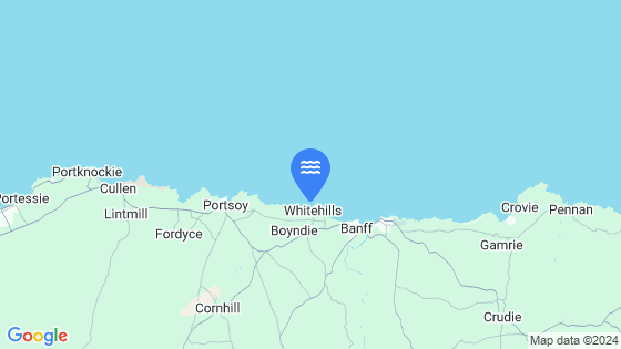 Map showing the location of Whitehills