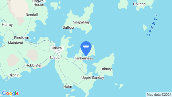 Map showing the location of Deer Sound