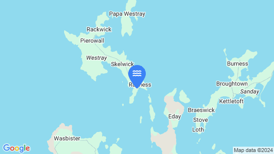 Map showing the location of Rapness