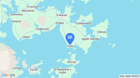 Map showing the location of ST. MARY'S (SCAPA FLOW)
