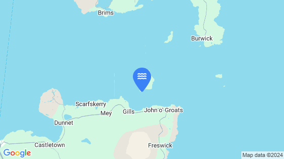 Map showing the location of Stroma