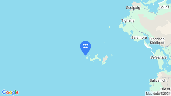 Map showing the location of Shillay