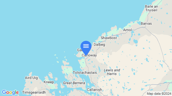 Map showing the location of Carloway