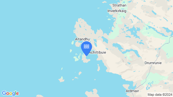 Map showing the location of Tanera Mor