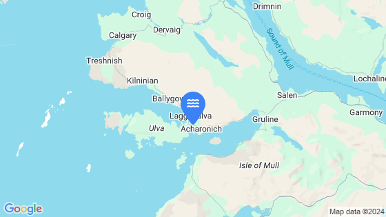 Map showing the location of Sound Of Ulva