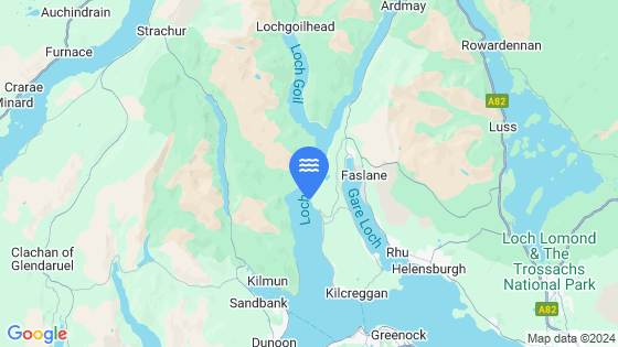 Map showing the location of COULPORT