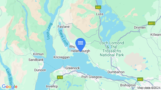 Map showing the location of Helensburgh