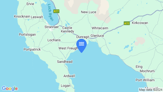 Map showing the location of Luce Bay (Offshore Platform)