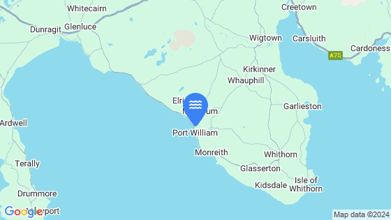 Map showing the location of Port William