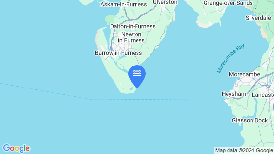 Map showing the location of Haws Point