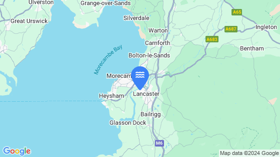 Map showing the location of Lancaster