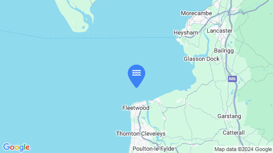 Map showing the location of Wyre Lighthouse