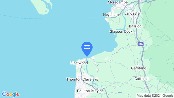 Map showing the location of Fleetwood
