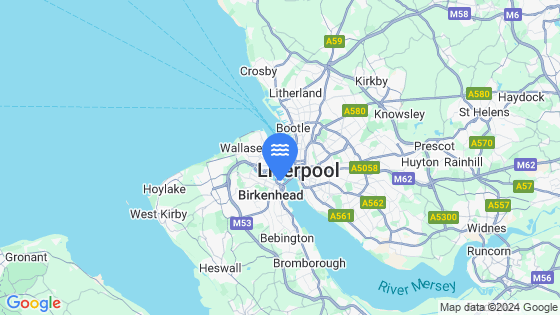 Map showing the location of Seacombe (Alfred Dock)