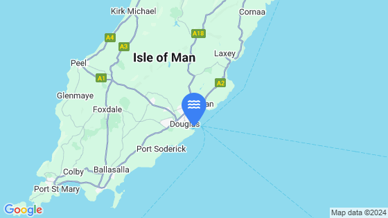 Map showing the location of DOUGLAS