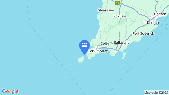 Map showing the location of Calf Sound