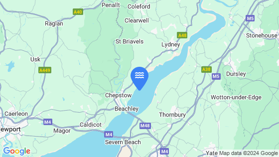 Map showing the location of Inward Rocks