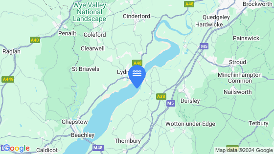 Map showing the location of Berkeley