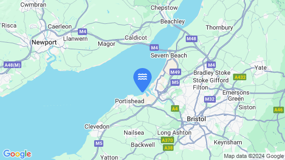 Map showing the location of PORT OF BRISTOL (AVONMOUTH)