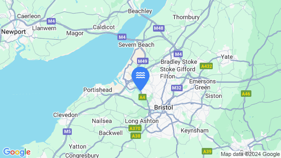 Map showing the location of Sea Mills