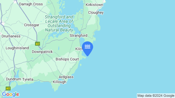 Map showing the location of Killard Point