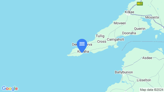 Map showing the location of Kilbaha Bay